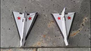 23.🚀Origami Space Shuttle  Paper Craft | Easy DIY Paper Space Shuttle for Kids