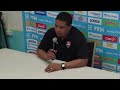 Derek King at Post Match Press Conference after defeat to Honduras in Concacaf Nations League
