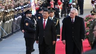 Full video: Welcome ceremony held for Chinese President Xi Jinping in Prague