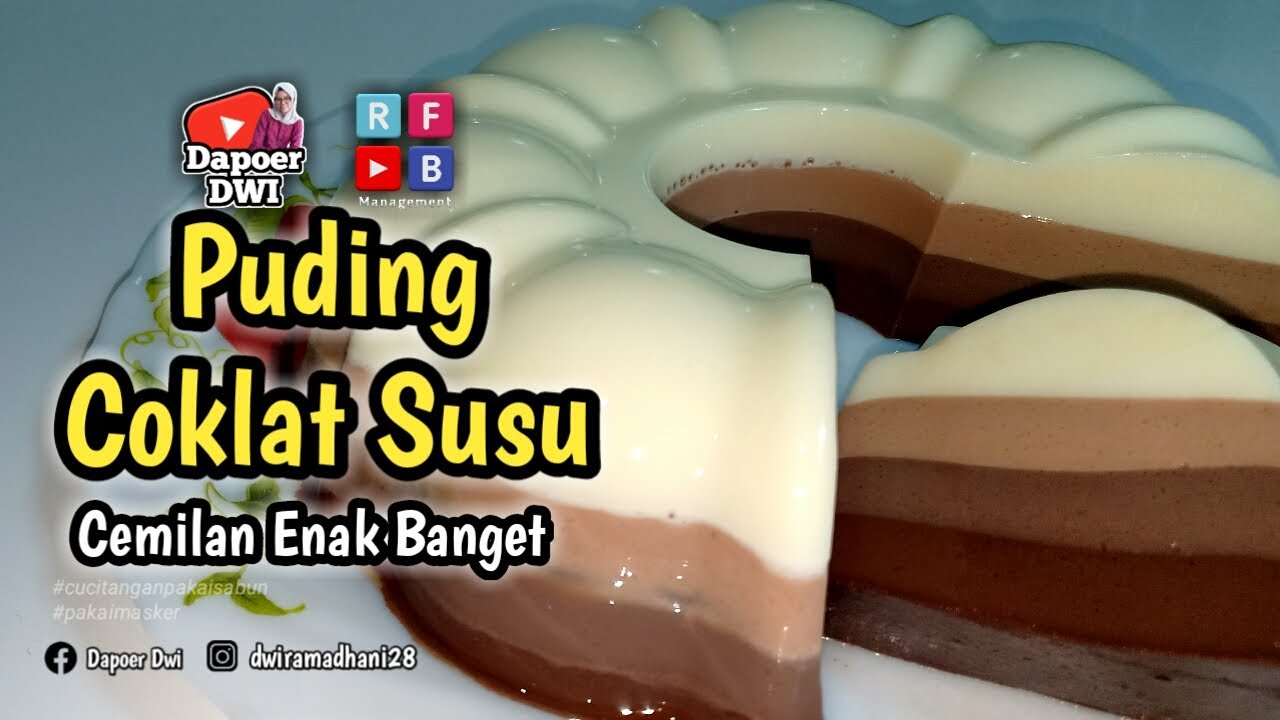 Resep PUDING COKLAT SUSU Enak Banget DAPOER DWI YouTube Resep PUDING COKLAT SUSU Enak Banget DAPOER DWI YouTube