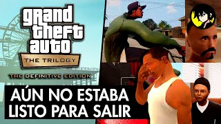 Mi problema con Grand Theft Auto: The Trilogy - Definitive Edition