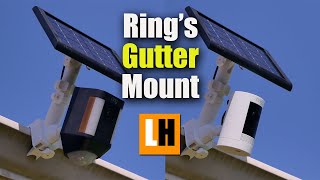 Ring Gutter Mount for Ring Spotlight Cam, Stick up Cam and Solar Panel