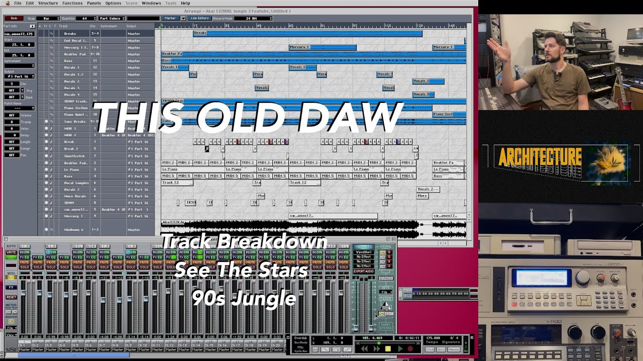 This Old DAW - See The Stars - Track Breakdown (Akai S3200XL