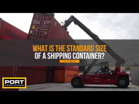 Shipping Container Dimensions – What is the Standard Size of a Container?