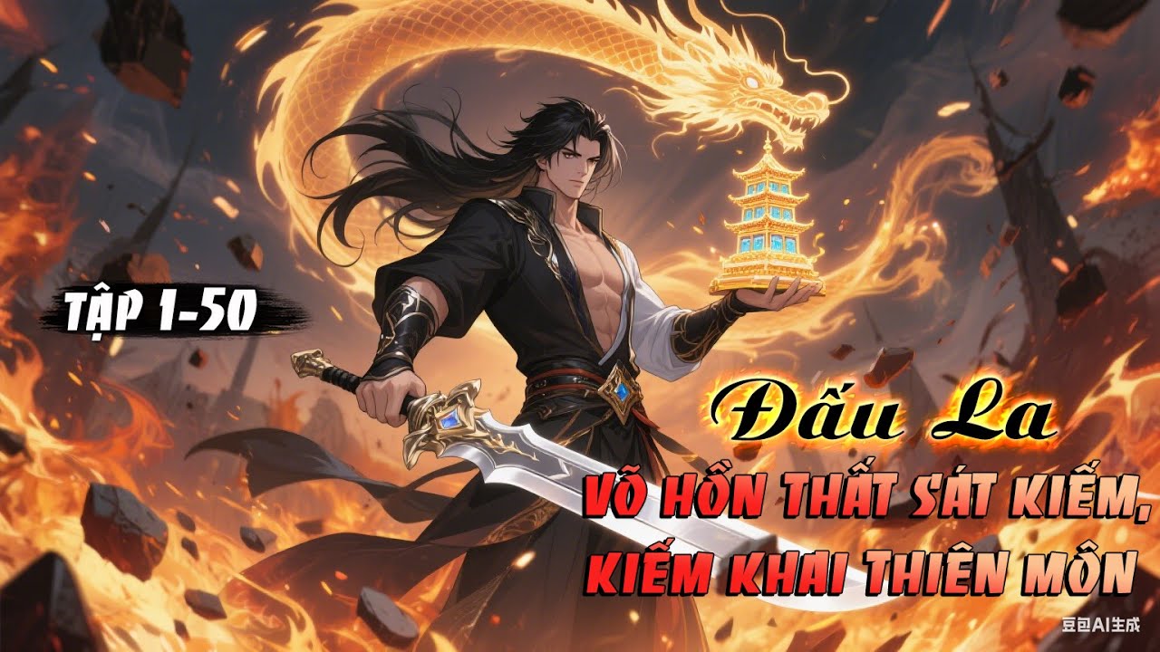 [FULL AUDIO] ĐẤU LA: VÕ HỒN THẤT SÁT KIẾM, KIẾM KHAI THIÊN MÔN Tập 1-50