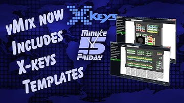 X-keys 5 Minute Friday | X-keys Templates in vMix
