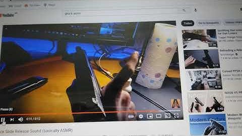 Glock slide release sound (basically asmr)