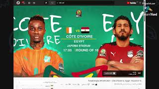 Totalenergies Afcon 2021 Côte Divoire Vs Egypt Round Of 16