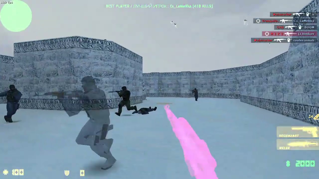 Counter Strike 1.6 deathmatch chaos