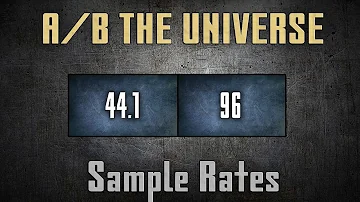 Sample Rate Shootout