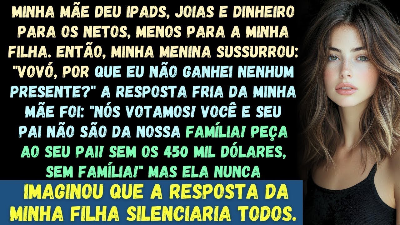 Minha mãe deu presentes de Natal para todos os netos — menos para a minha filha. O que ela disse