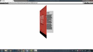 Book Cover 3D Animation || HTML, CSS3