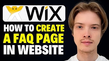 How To Create a FAQ Page in WIX Website (2025)