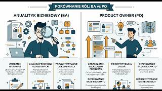 Analityk biznesowy vs Product Owner — różnice