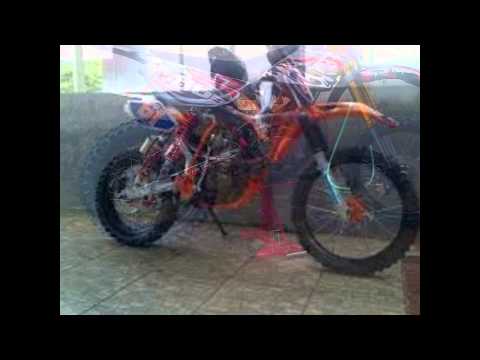 Modifikasi Motor Trail Motorplus Modif trail39;39;Bebek Jadul Yamaha F1ZR