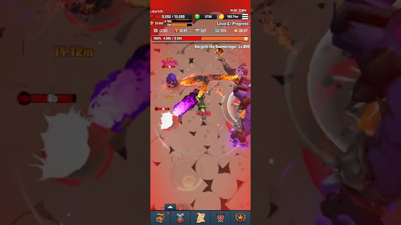 Eternal Hero - Labyrinth level 6.... woohoo... will take us a while