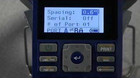 How to make Patch Panel labels with Brady