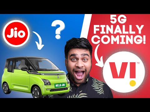 Vi 5G Soon Finally , T-Fiber , BSNL New Partnership , Jio & MG - Telco Masala - Hindi