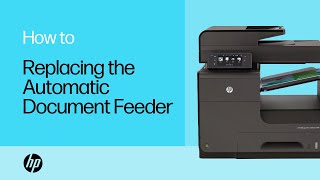 Replacing the Automatic Document Feeder (ADF) | HP Officejet X476 and X576 Printers | HP Support