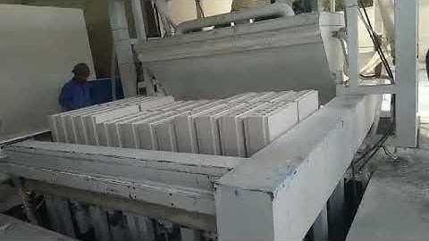 gypsum block mould machine