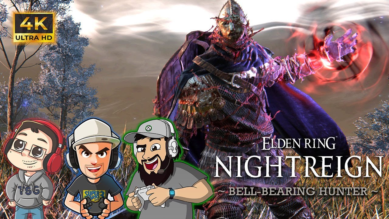Elden Ring Nightreign Co-Op 4K UHD (Bell-Bearing Hunter Mini Boss) - ft. oXLarryXo & Flexo
