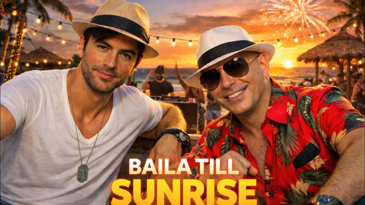 Baila Till Sunrise - Latin Party Remix - Pitbull x Enrique Iglesias Style  ( official lyrics 2026 )