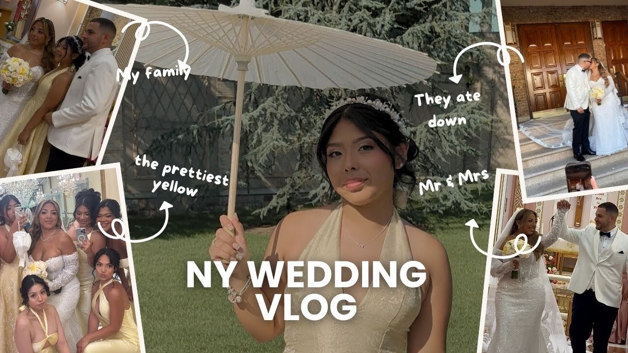 NY WEDDING VLOG