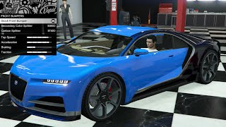 GTA 5 - Past DLC Vehicle Customization - Truffade Nero (Bugatti Chiron)