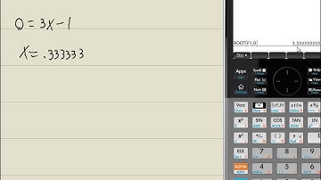 Technology in College Algebra - x-intercepts - HP Prime
