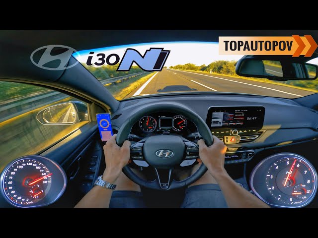 🔥 280HP Hyundai i30N PERFORMANCE DCT *LOUD* POV Test Drive 2023 