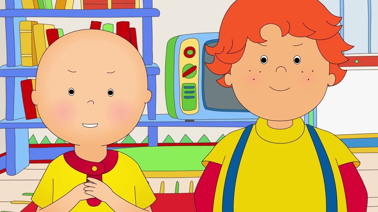 Caillou - Colega Novo: Não seja mau! | Desenhos animados para crianças | WildBrain Escola Infantil