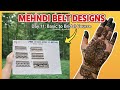 Day : 11/ 6 Easy Mehndi Belt Designs for Beginners | : Free 30 Days Basic to Bridal Course