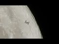 Nikon P900 Captures ISS Lunar Transit