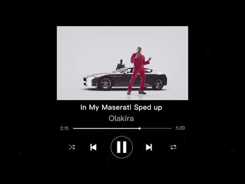 Olakira in my maserati