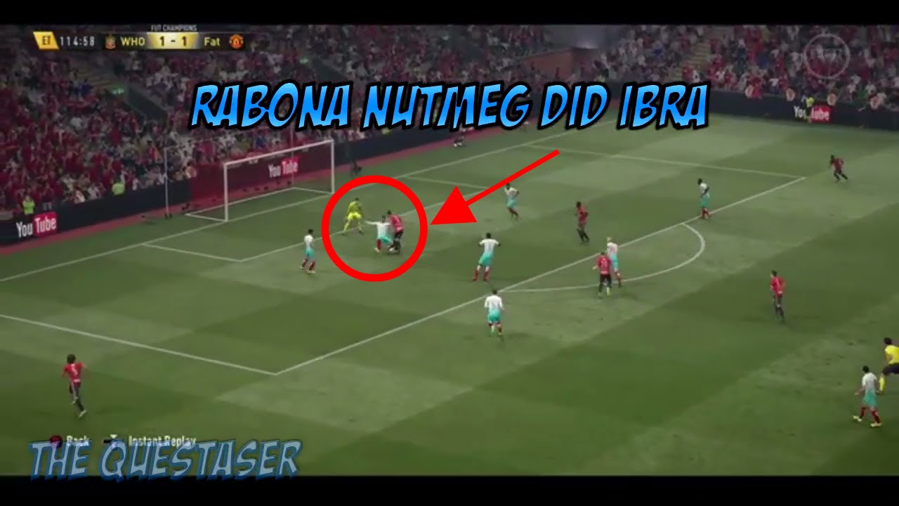 Rabona nutmeg did Ibrahimović (FIFA 17)