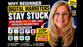 Why Beginner Digital Marketers Stay Stuck (You Need Skills, Not Just Affiliate Links)