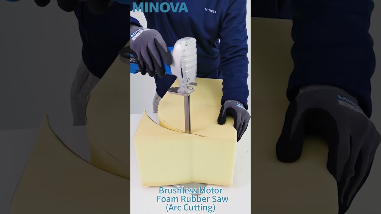 MINOVA Brushless Motor Foam Rubber Saw (Arc Cutting) 