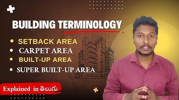 Carpet Area Built-up Area Super Built-up area Setback Area | Telugu | Prashanth Realtor