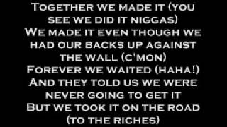 Vignette de la vidéo "Busta Rhymes feat. Linkin Park - We Made It (lyrics)"