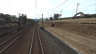 1(51)次觀光列車鶯歌站北→桃園站後方展望(臺鐵桃園段高架化建設計畫)