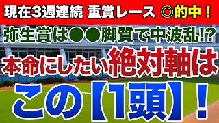 弥生賞2020 は●●脚質で中波乱！？本命にしたい絶対軸は【この1頭】