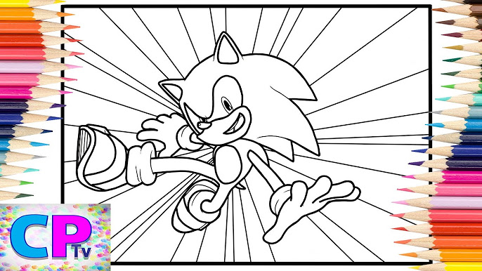 tails exe coloring page - Clip Art Library