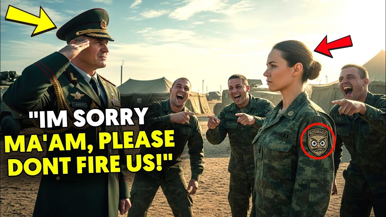 Recruits Laughed at Her Ugly Patch — The General's Salute Changed Everything
