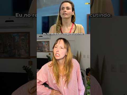 EU DISCUTINDO NO RECREIO DO COLÉGIO 🤣☝️ #humor #bbb