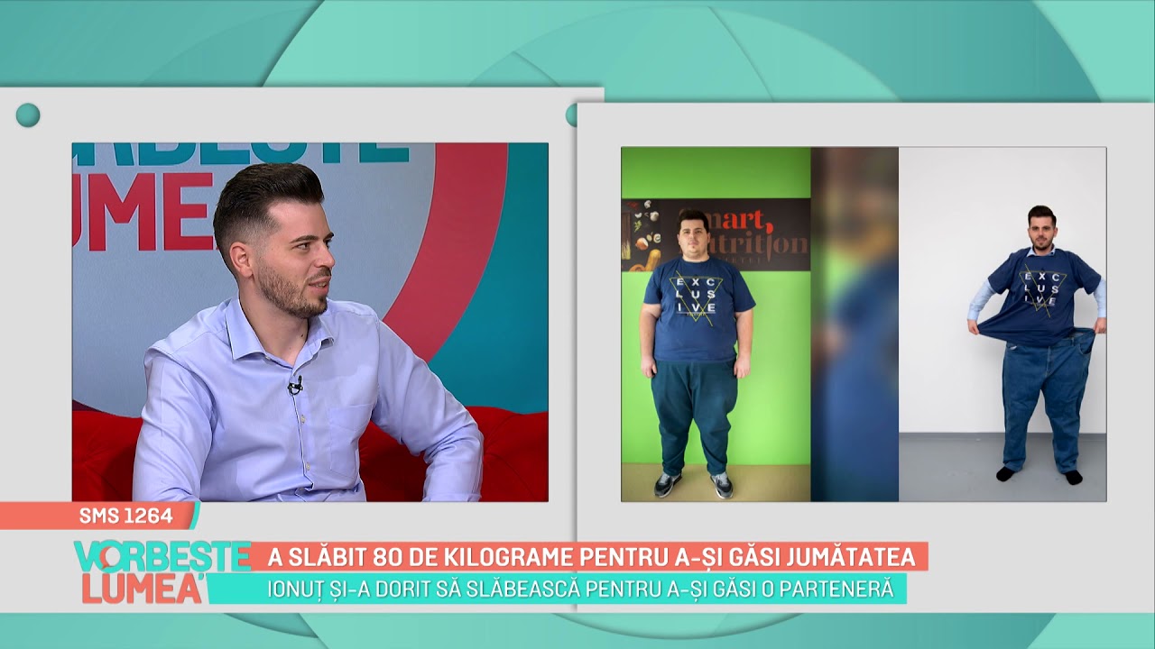 A slăbit 80 de kilograme pentru a-și găsi jumătatea