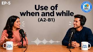 When vs. While: Stop Confusing These Two Words! | Easy English Grammar |  A2–B1 English