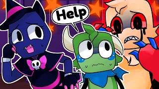 NIGHTMARE CRAFT SIBLINGS On Dandy's World!