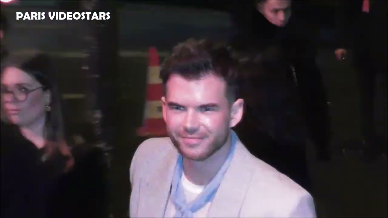 Luke Newton @ Paris Fashion Week 18 january 2024 show Ami