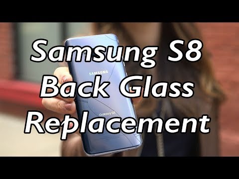 Video: Galaxy s8 are spatele din sticlă?