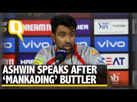 Batsmen Need to be Wary of it: Ashwin on 'Mankading' Buttler | The Quint